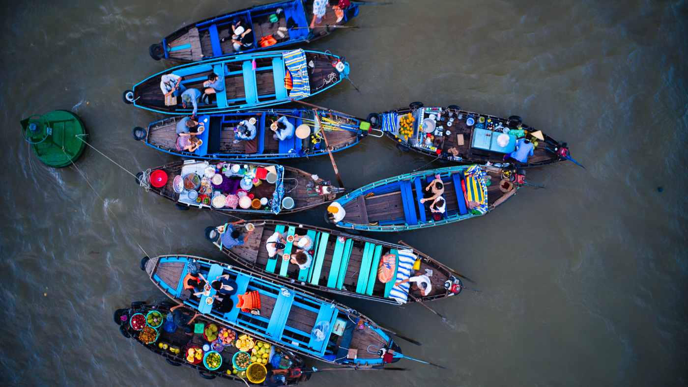 Floating Village via Ba Chau