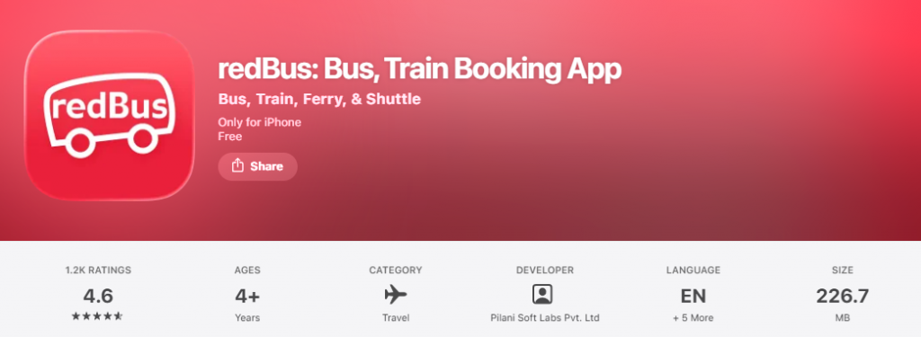 cheapest bus booking in Vietnam on redBus